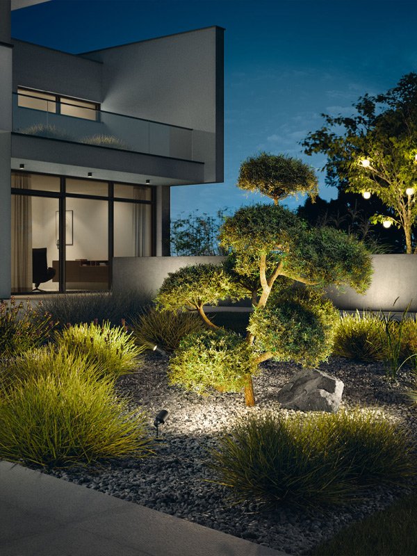 Illuminating outdoors